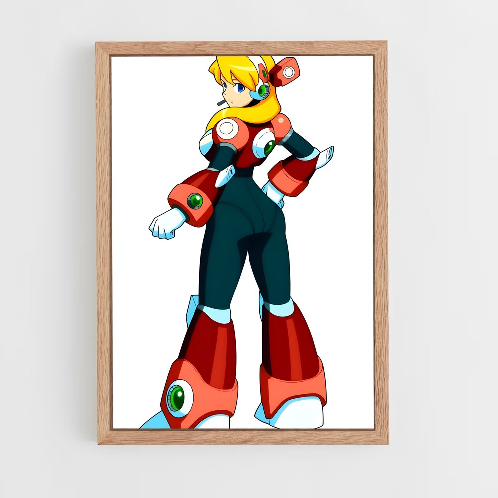 Poster Mega Master – affiche Mega man (vue 4)